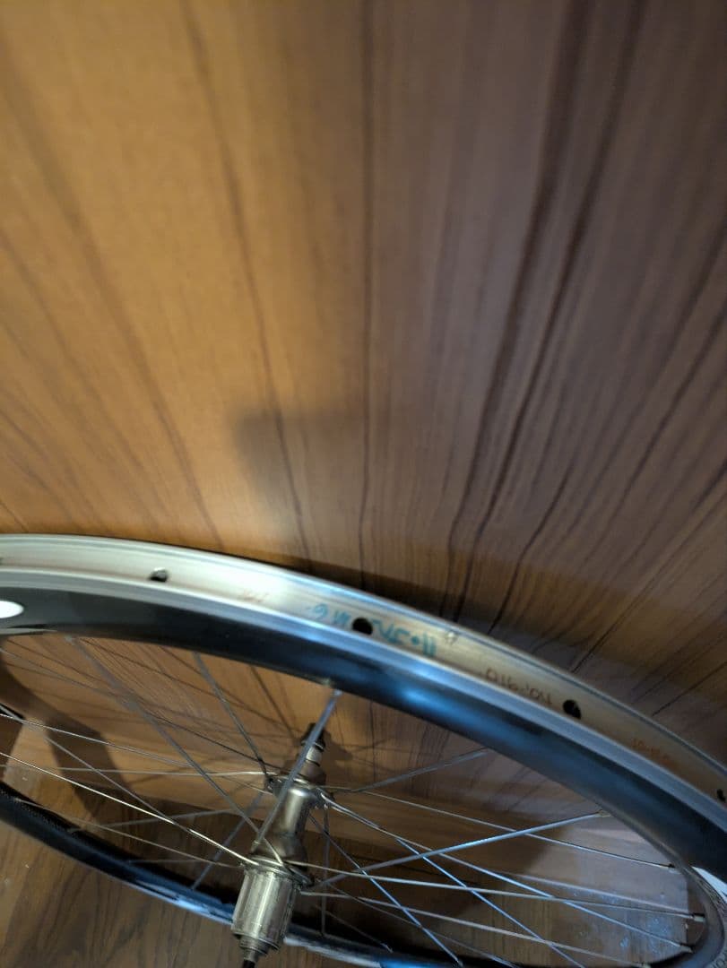 【えい】ZIPP アルミリムホイール＆リアホイールセット