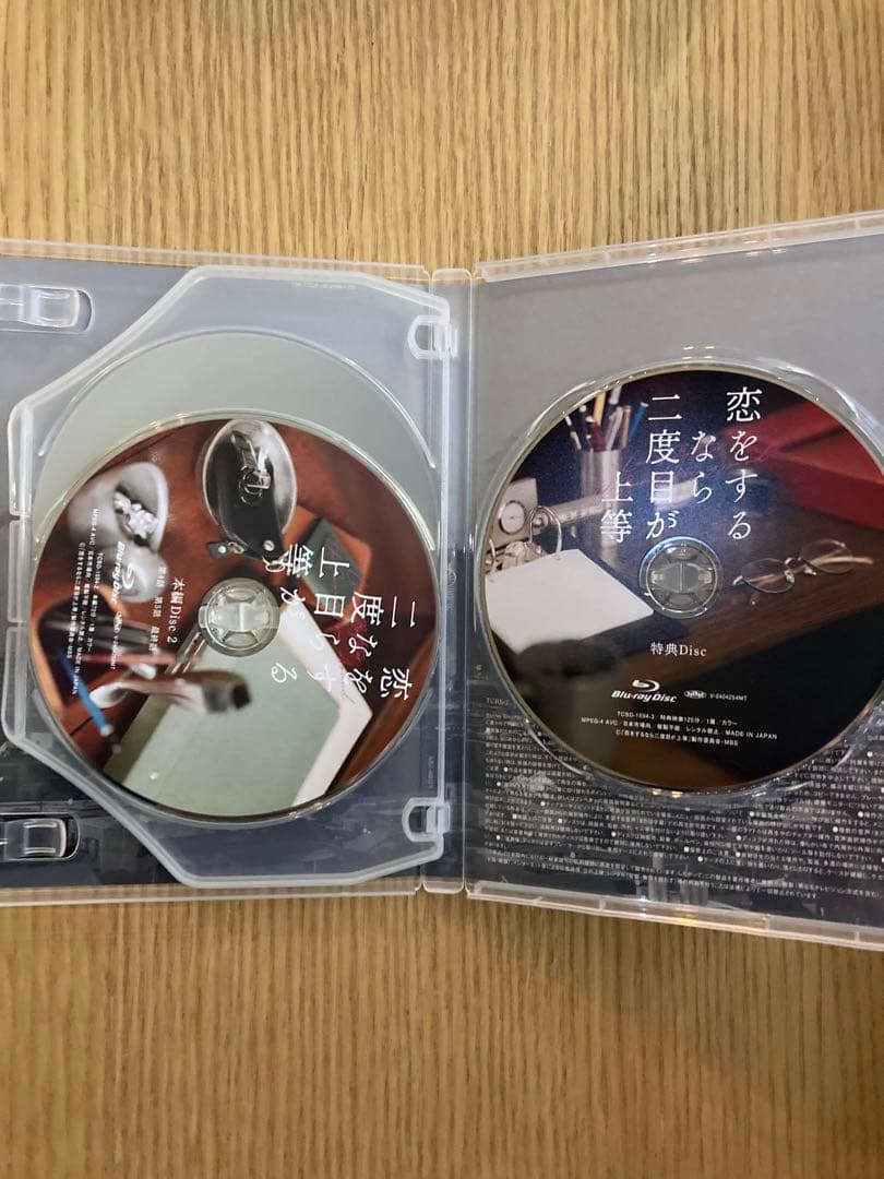 恋をするなら二度目が上等 Blu-ray BOX 3枚組　古屋呂敏　ステッカー