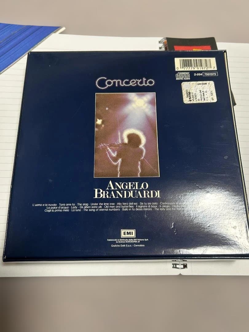 【超希少！必聴実況】Angelo Branduardi/Concerto/2CD
