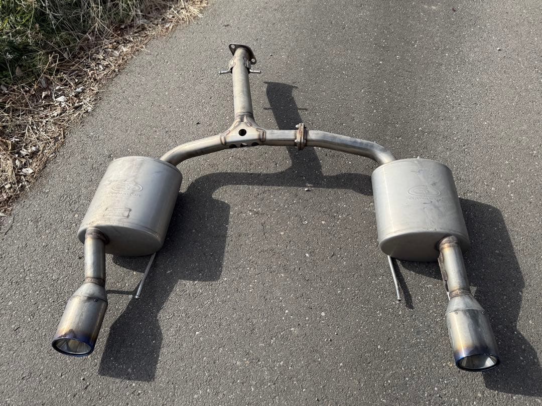 GANADOR ステンレスマフラー 210クラウン用