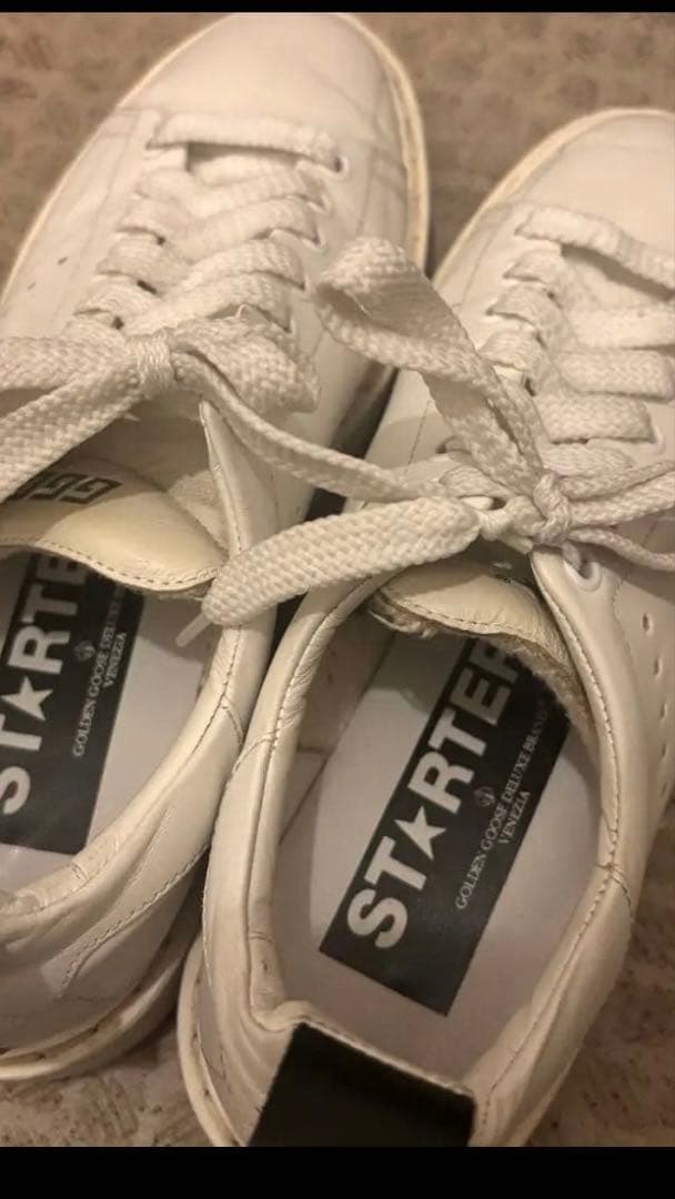 ゴールデングース レザースニーカー ドゥーズィエムクラス