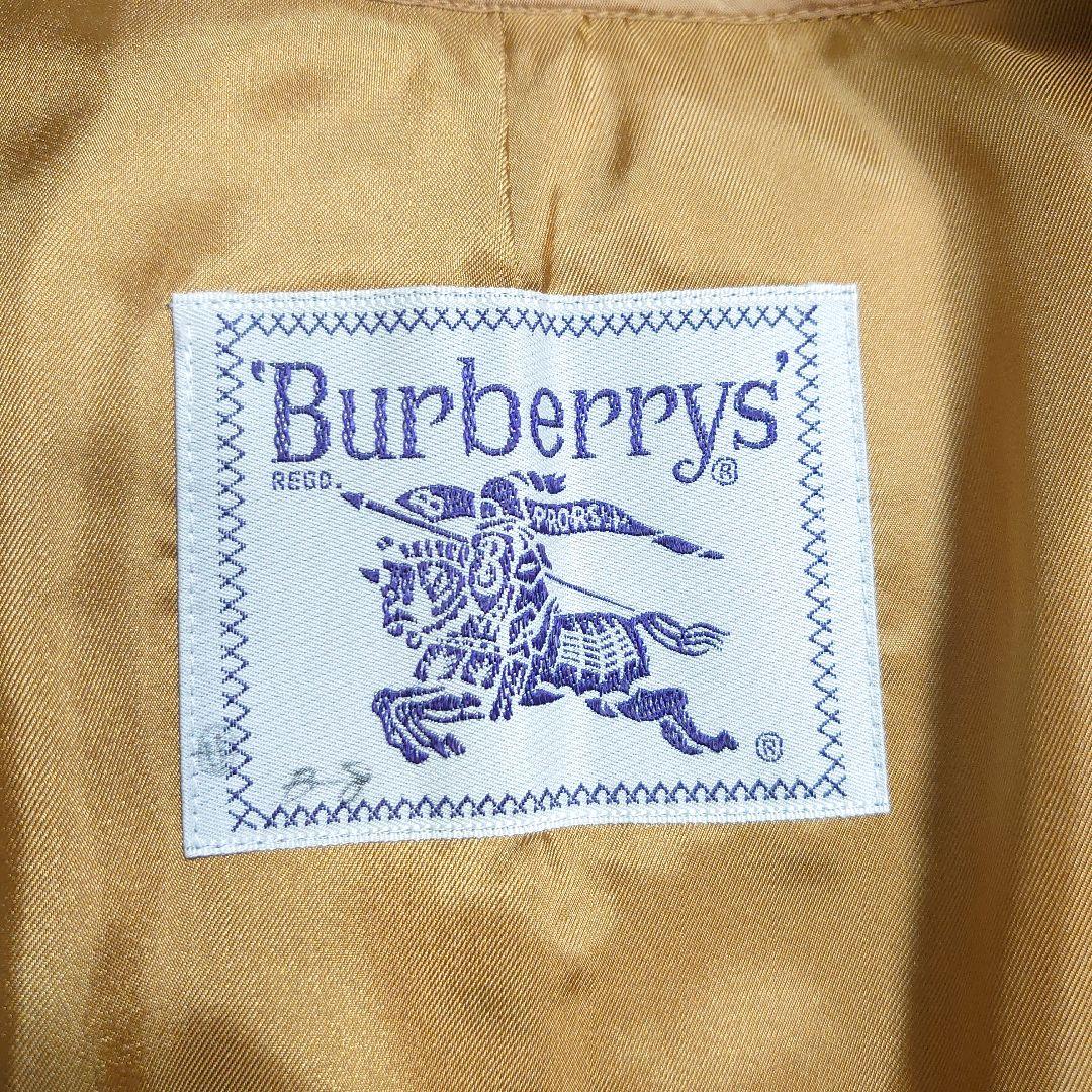 BURBERRYS トレンチコート ノバチェック インナー付き 比翼ボタン