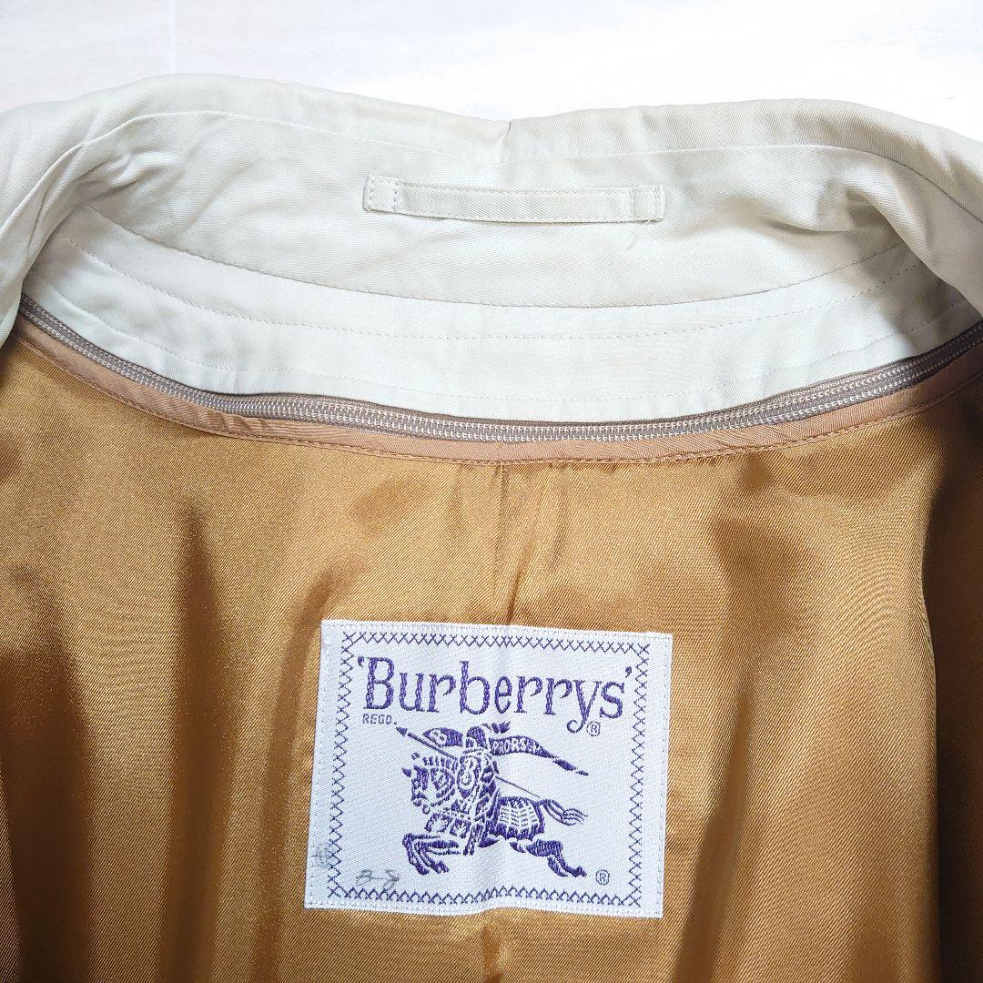 BURBERRYS トレンチコート ノバチェック インナー付き 比翼ボタン