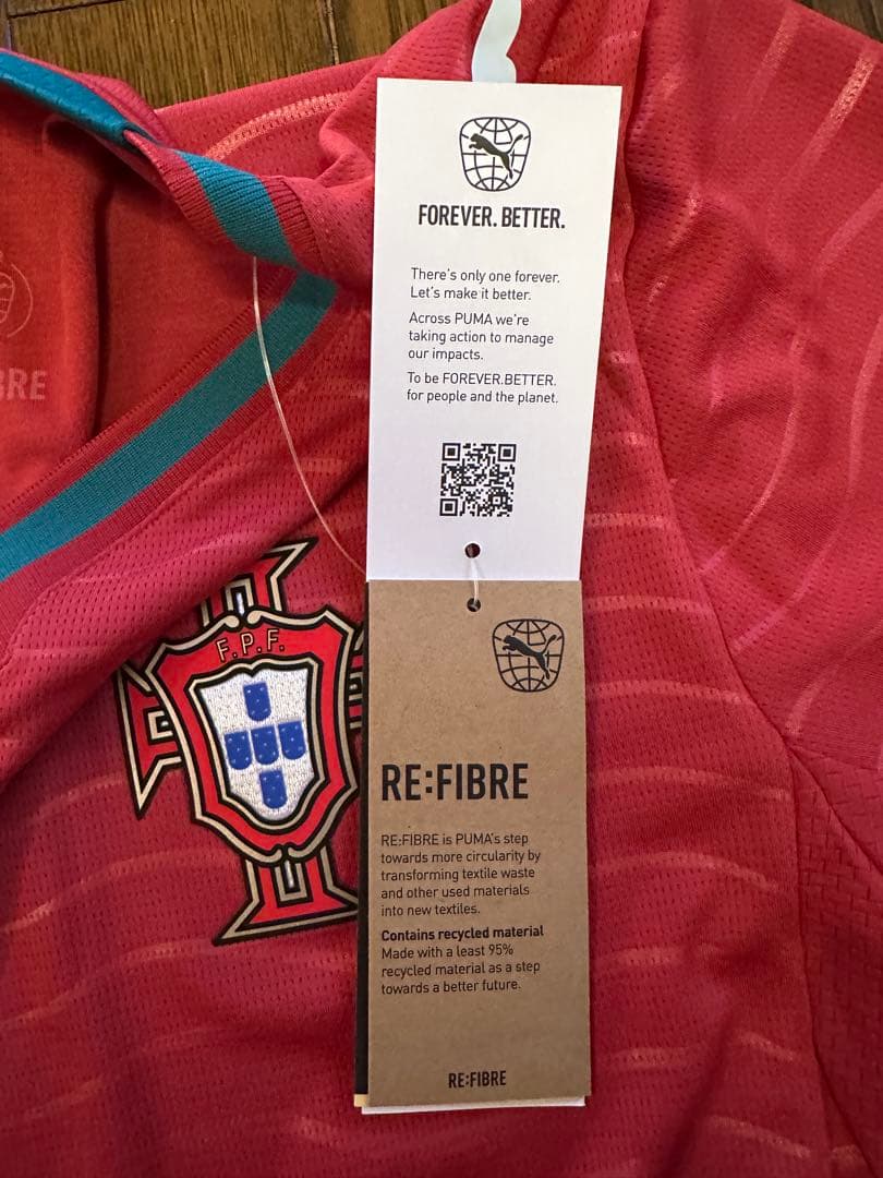 【新品タグ付】ポルトガル代表 2026 ホーム レプリカ ユニフォーム M