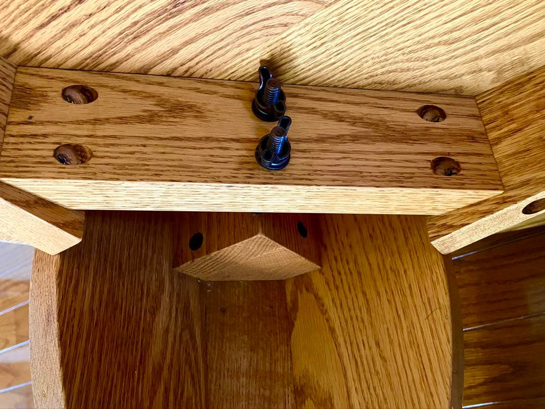 広松木工　FREXサークルテーブル　無垢オーク材　126cm ACTUS