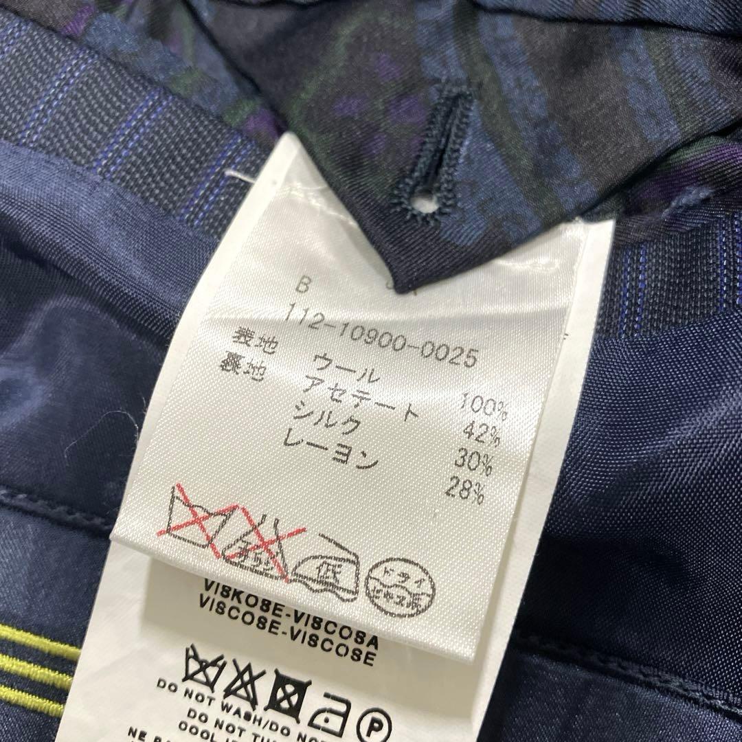 【訳あり・衝撃価格✨】エトロ　セットアップ　3ピース　ストライプ　シルク混　52