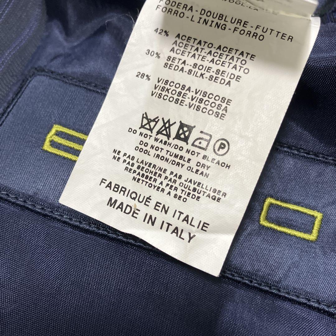 【訳あり・衝撃価格✨】エトロ　セットアップ　3ピース　ストライプ　シルク混　52