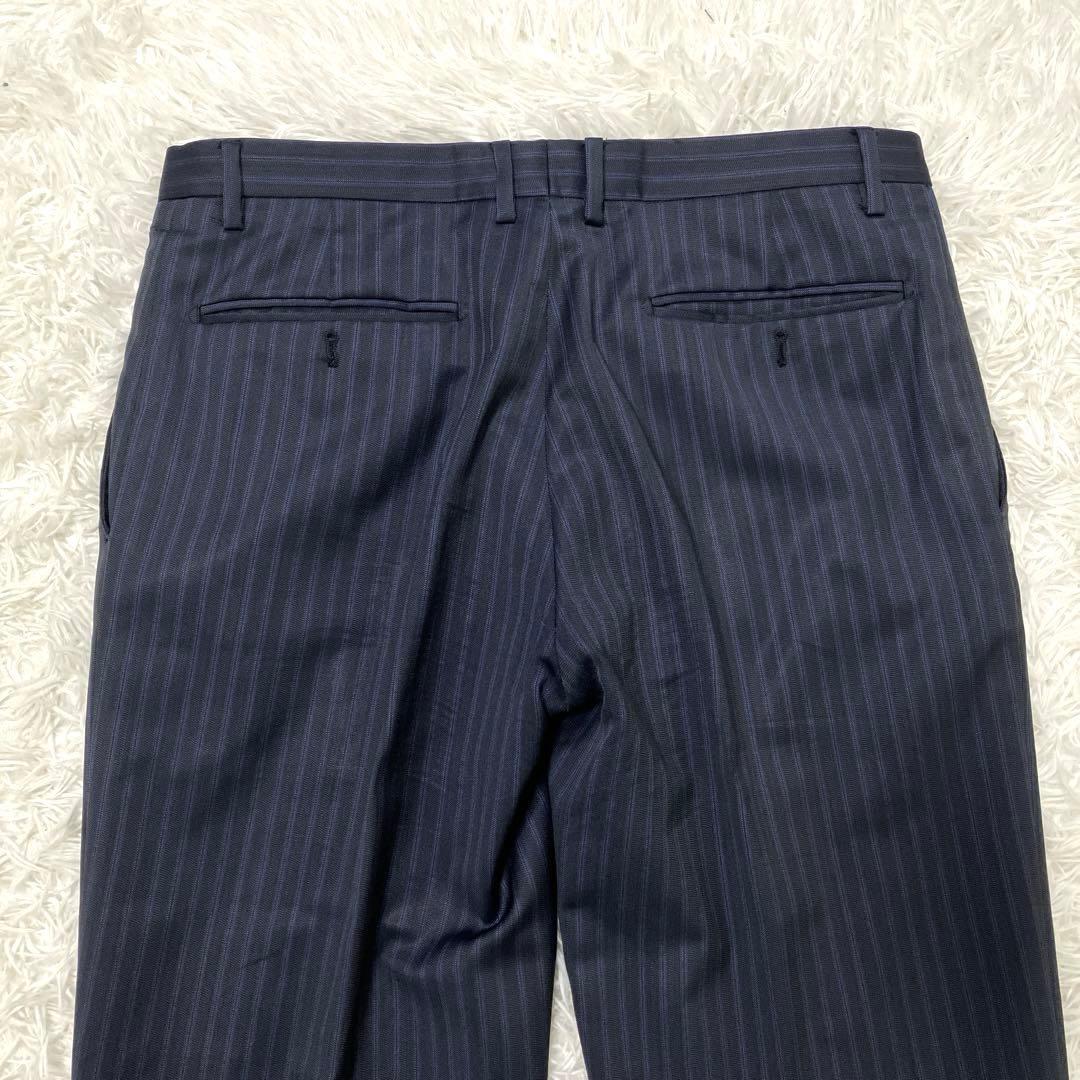 【訳あり・衝撃価格✨】エトロ　セットアップ　3ピース　ストライプ　シルク混　52