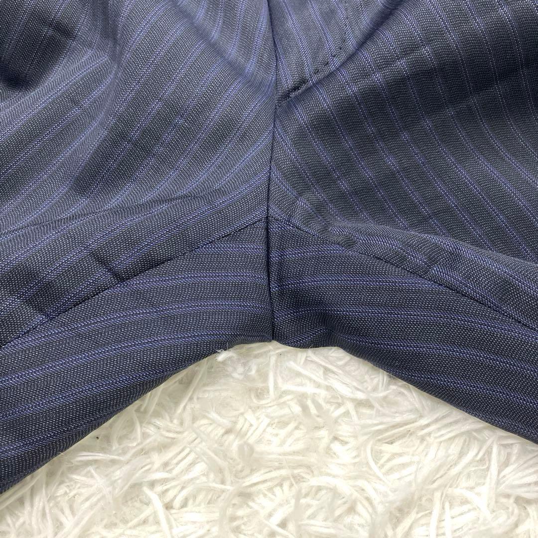 【訳あり・衝撃価格✨】エトロ　セットアップ　3ピース　ストライプ　シルク混　52