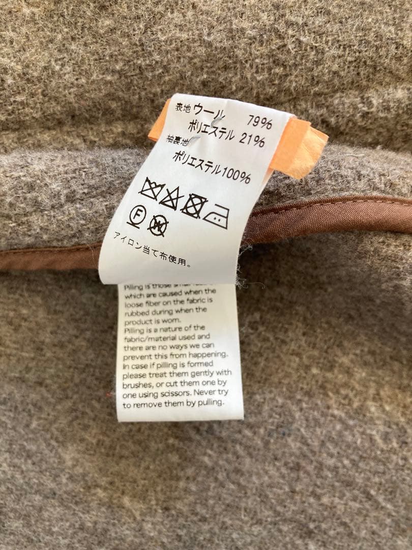 DANTON | ウールライトパイル カラーレスジャケット36 Bshop