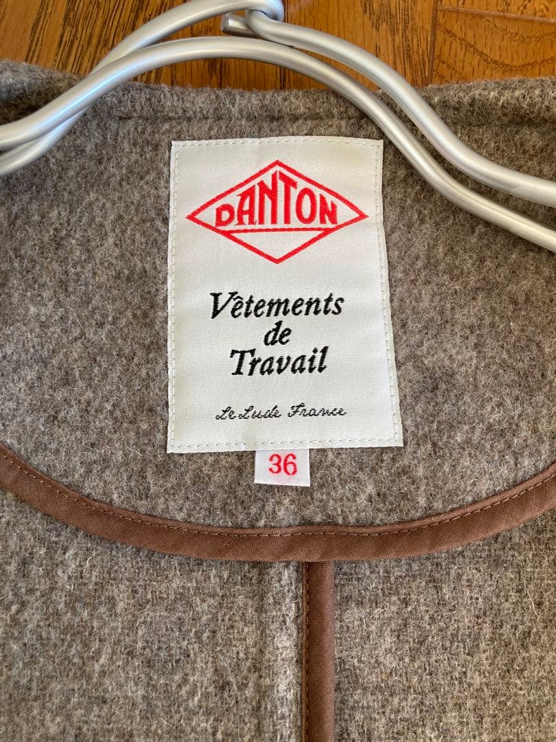 DANTON | ウールライトパイル カラーレスジャケット36 Bshop