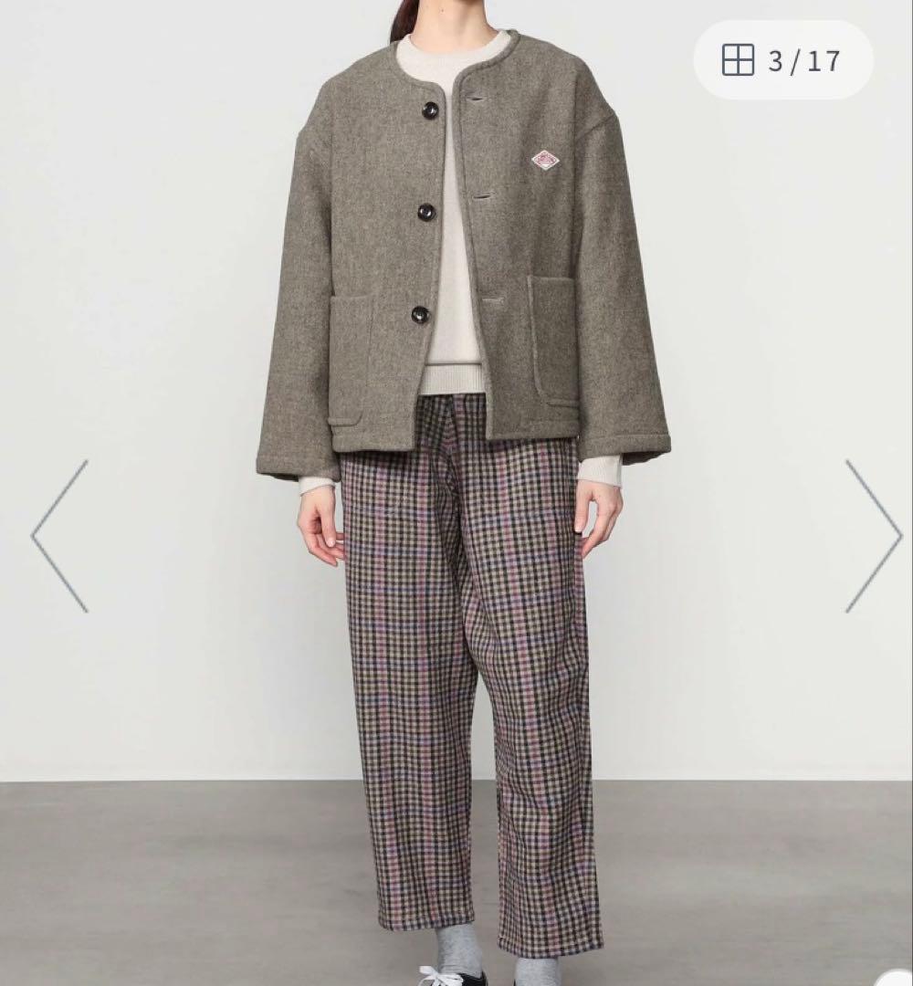 DANTON | ウールライトパイル カラーレスジャケット36 Bshop