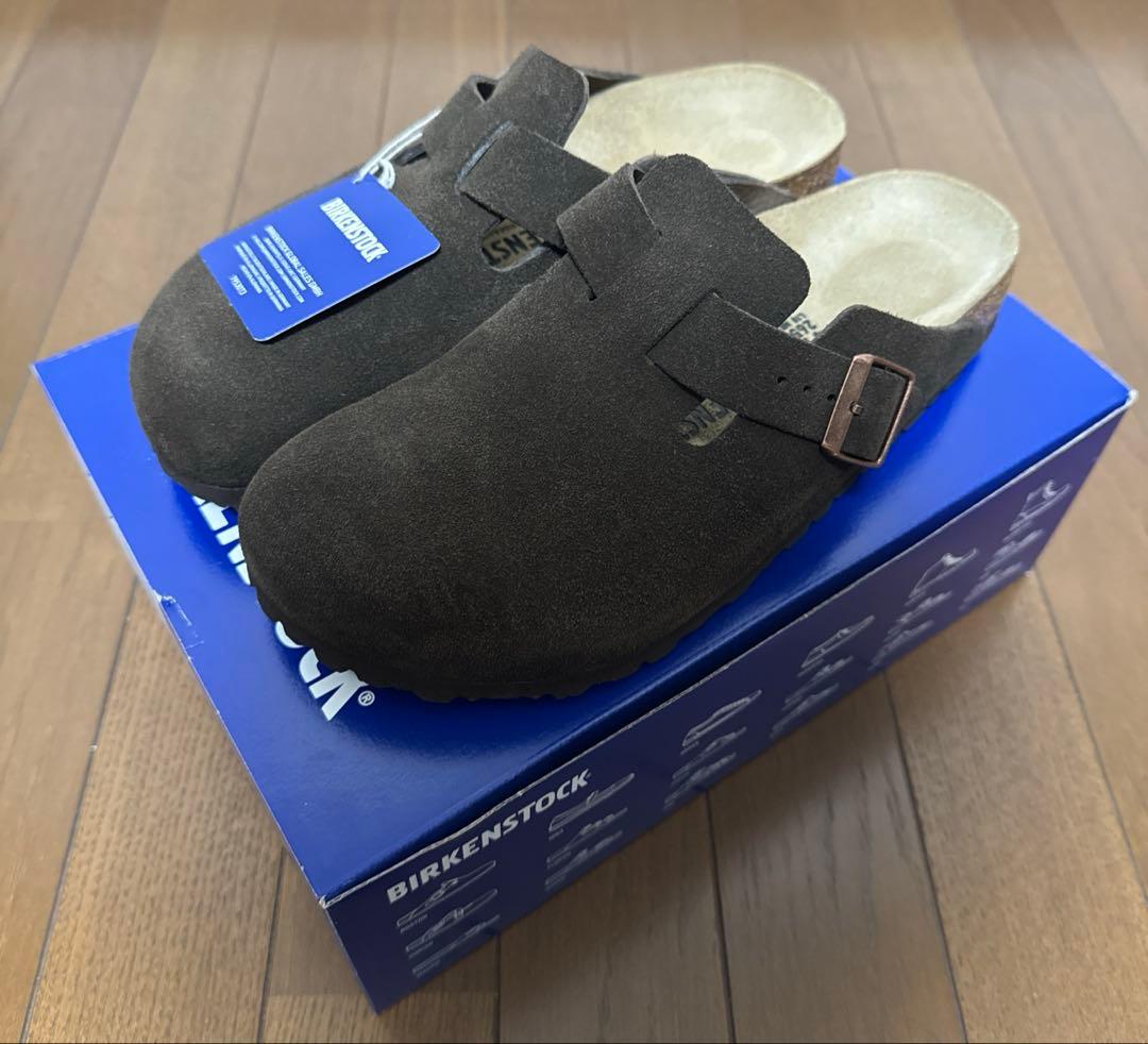 BIRKENSTOCK ビルケン Boston モカ 41 ナロー幅