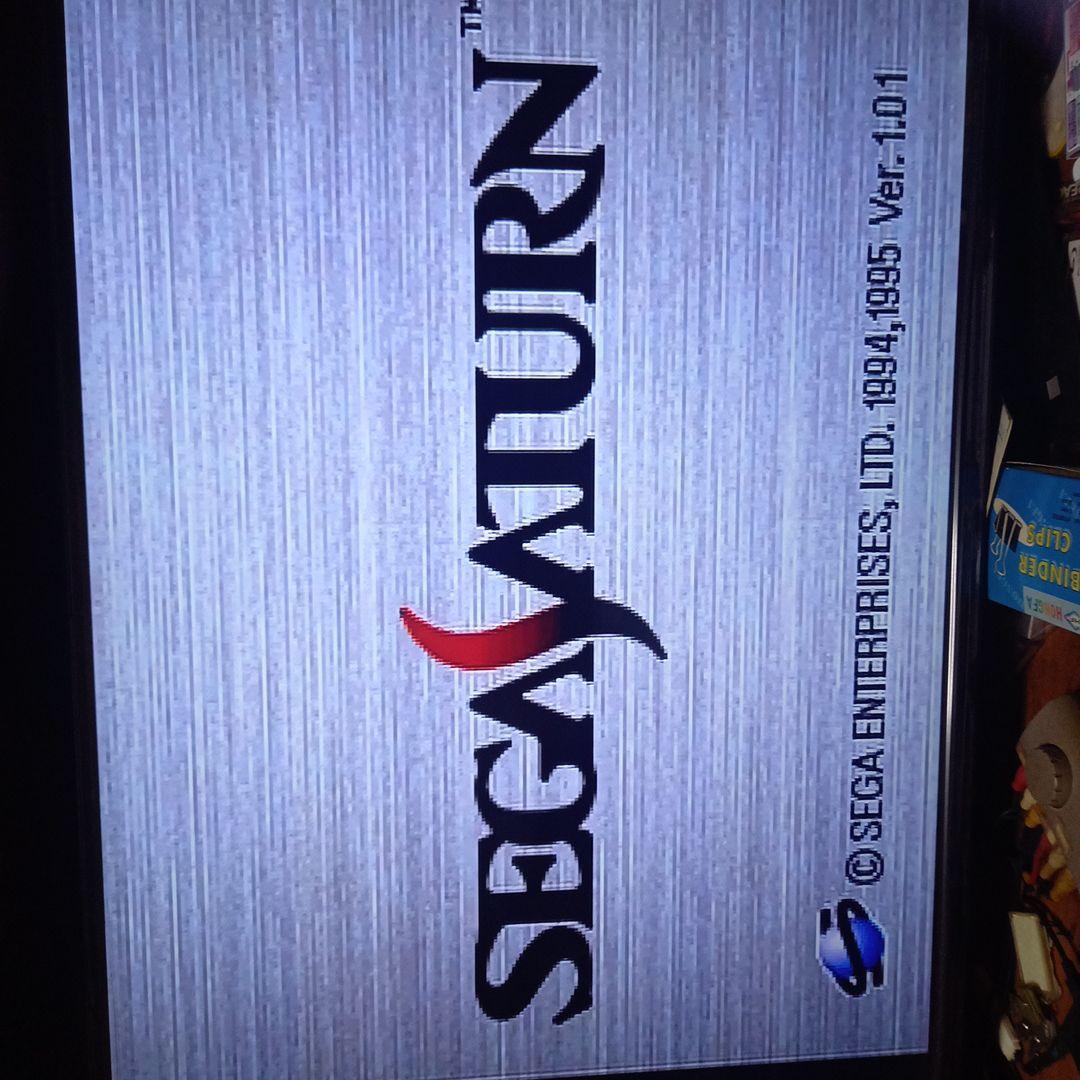 美品 セガサターン HST-0014 ソフト6本箱説付き
