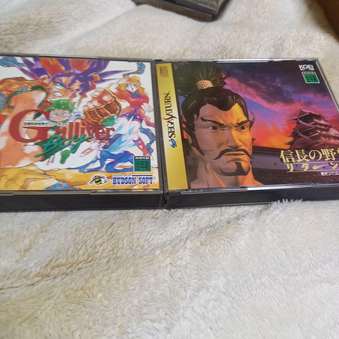 美品 セガサターン HST-0014 ソフト6本箱説付き