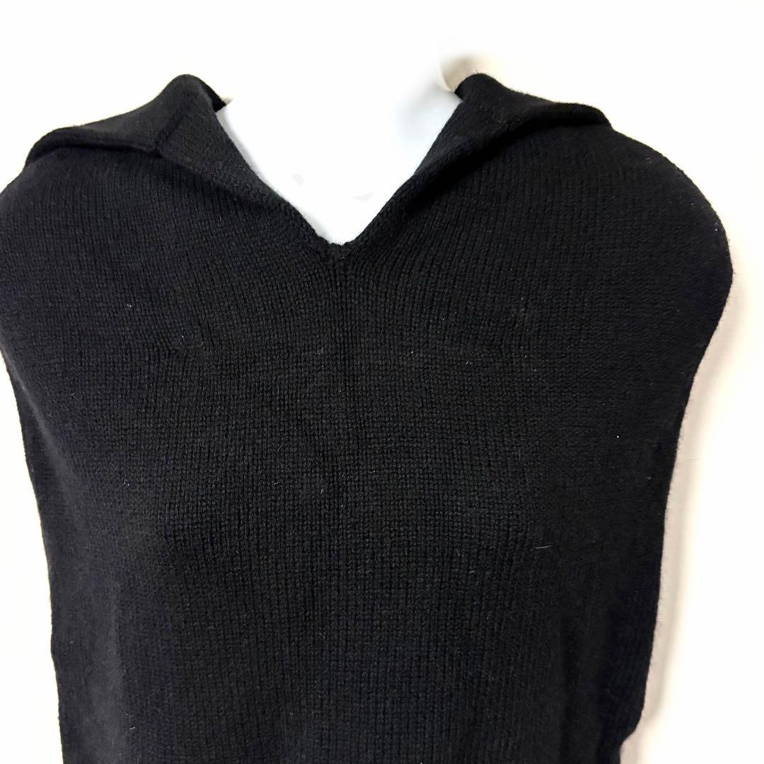 美品　yohji yamamoto ヨウジヤマモト　トップス　ポンチョ　ニット