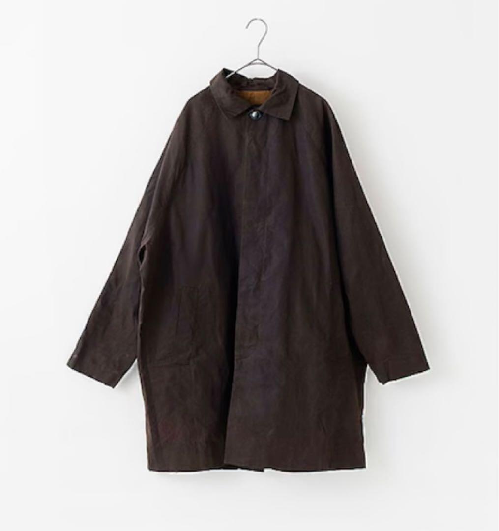 ヴェリテクール パラフィンコート ブラウン