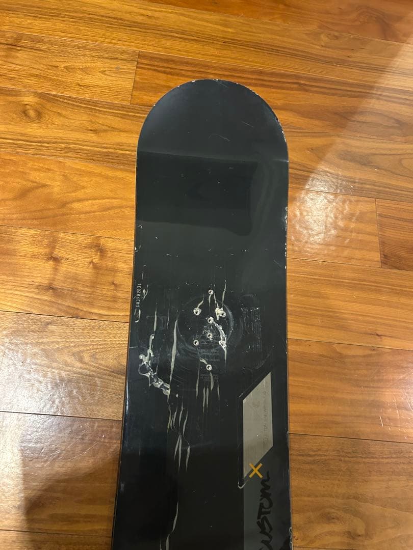 バートン　スノーボード ブラック　カスタム X /BURTON CUSTOM X