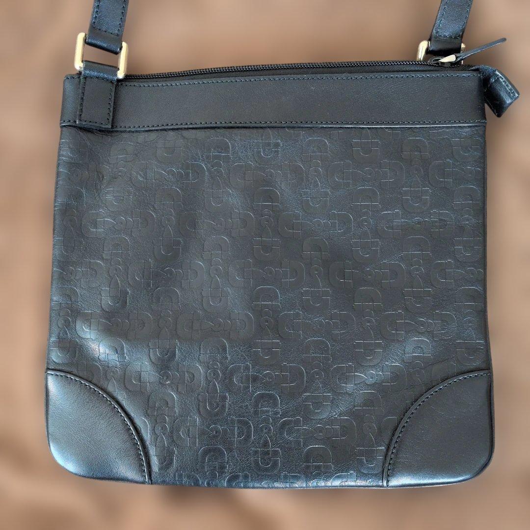 GUCCI レザーショルダー ブラック 美品
