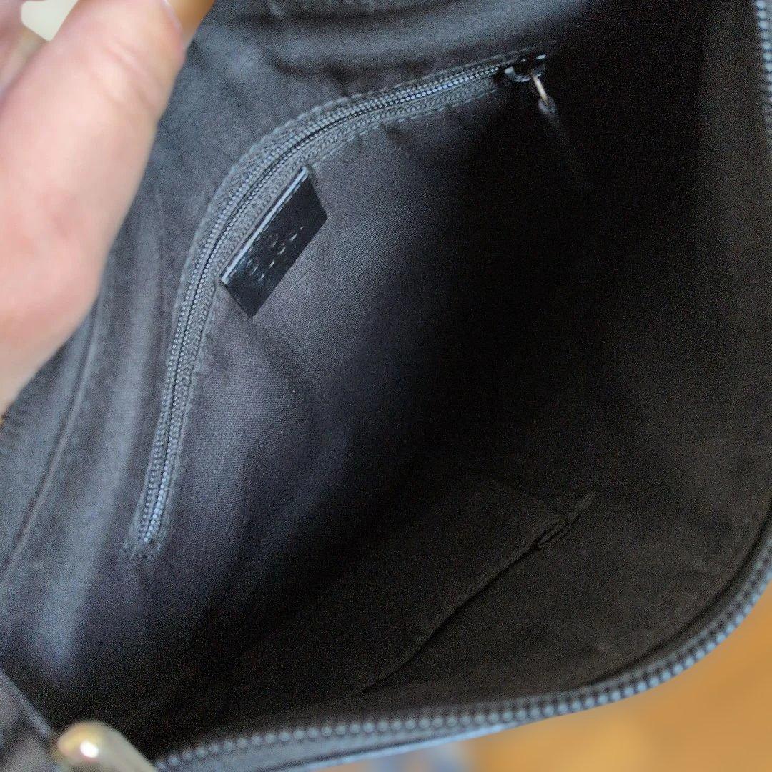 GUCCI レザーショルダー ブラック 美品