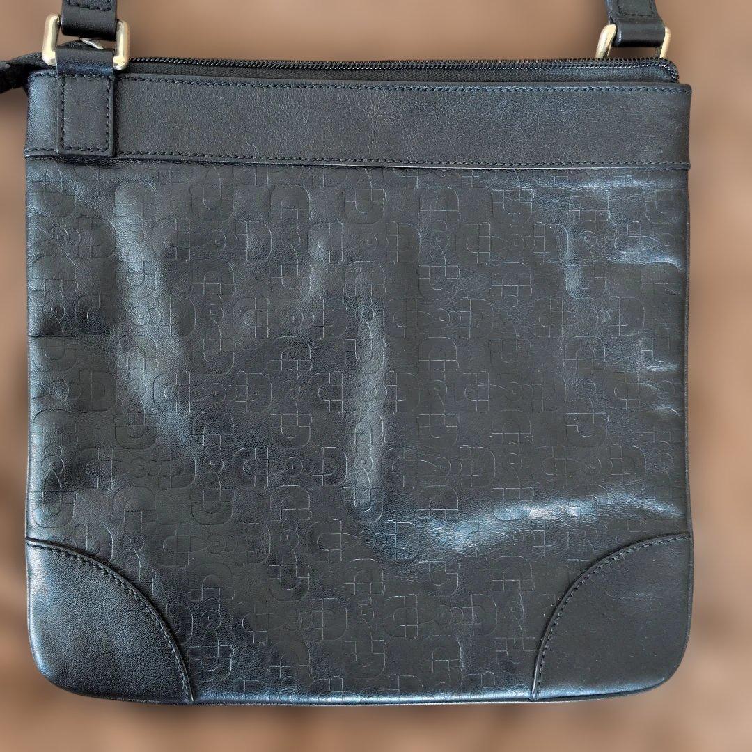 GUCCI レザーショルダー ブラック 美品
