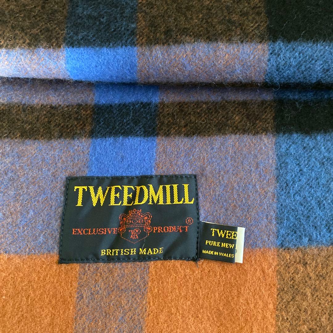 1度のみ2025●LEE掲載完売●TWEEDMILLチェックストール