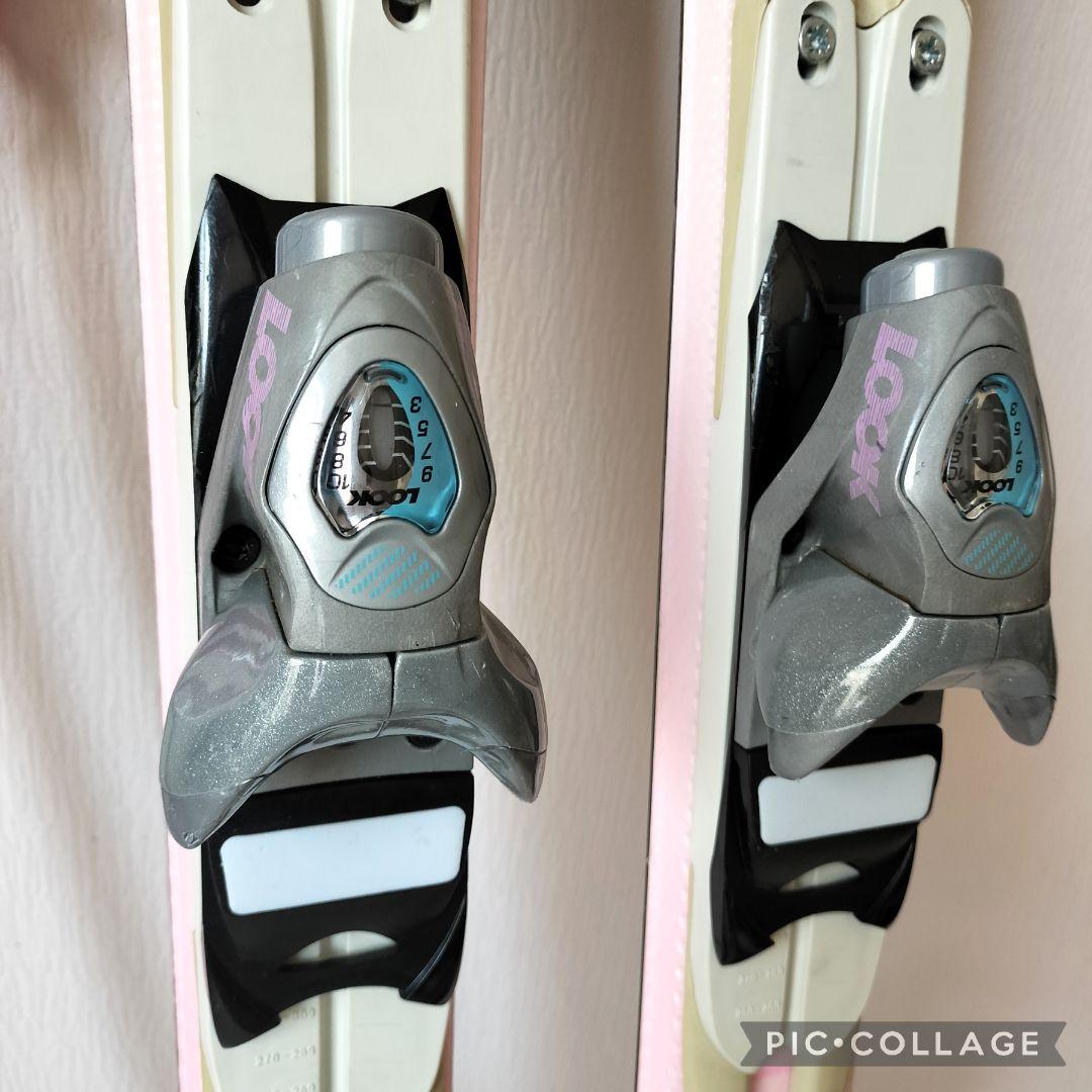 Hart イノセンス ジュニアスキー3点セット 150　桜柄 白ピンク女の子