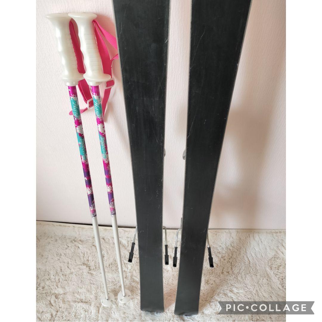 Hart イノセンス ジュニアスキー3点セット 150　桜柄 白ピンク女の子