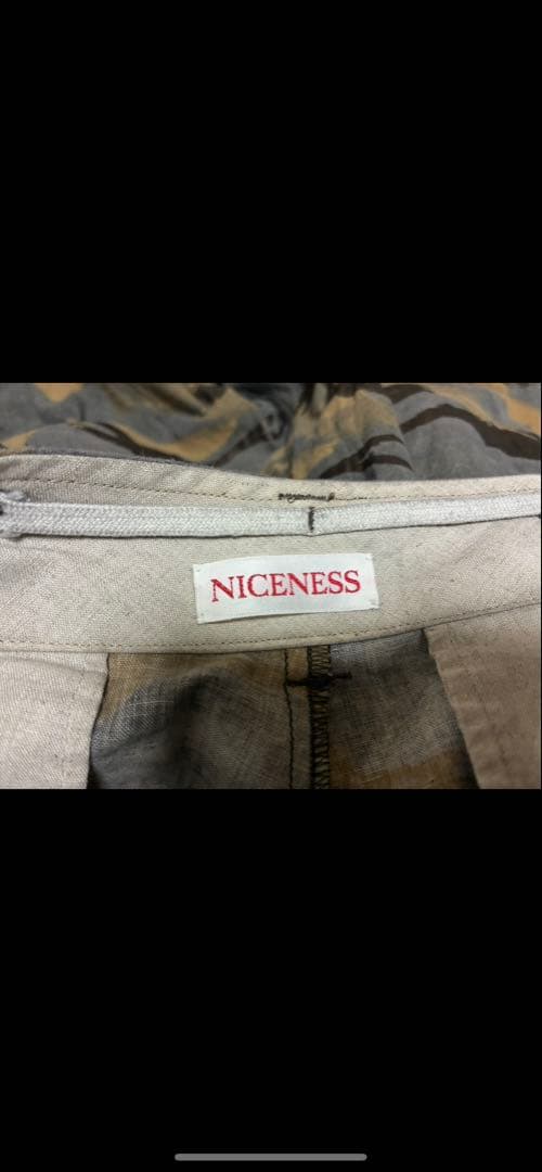 NICENESS KRAMER グレー　Mサイズ