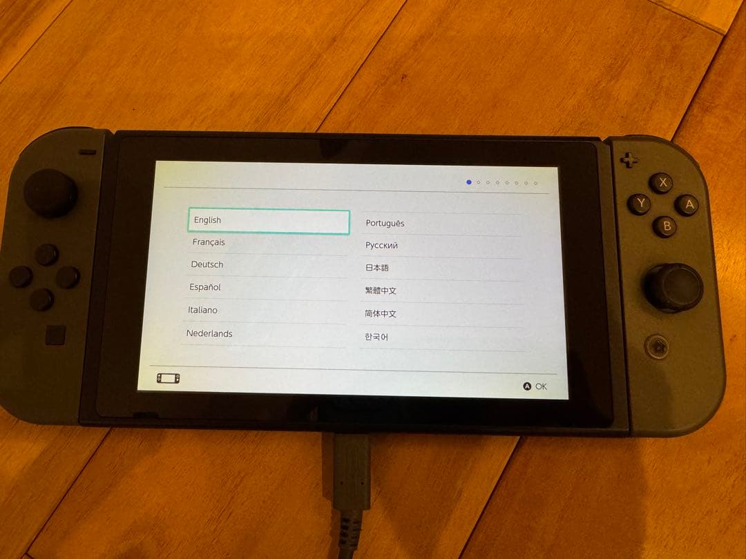 ！美品！任天堂Switch 本体セット　初期化済　動作良好