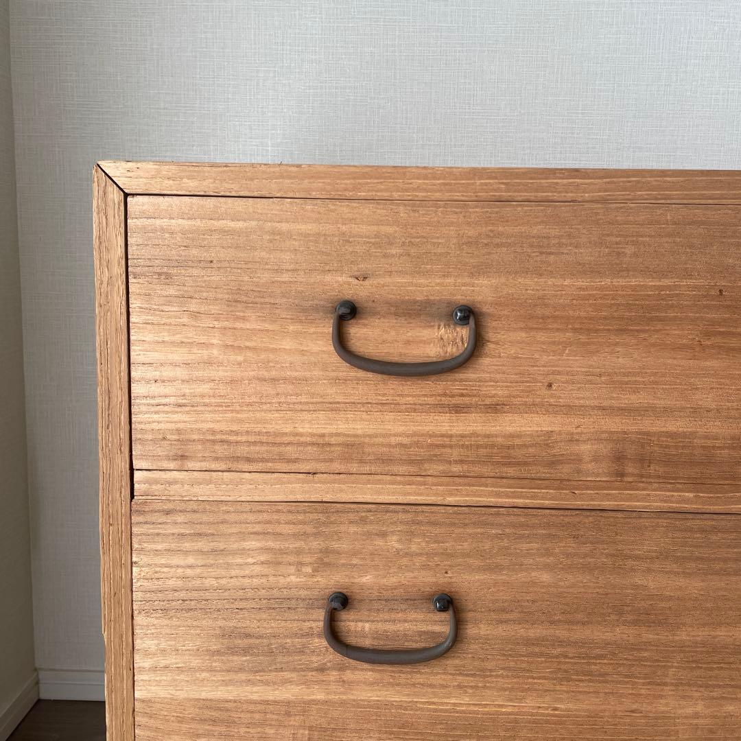 36)桐箪笥　アンティーク　チェスト　和箪笥　古家具