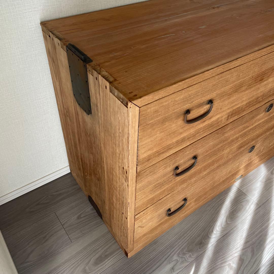 36)桐箪笥　アンティーク　チェスト　和箪笥　古家具
