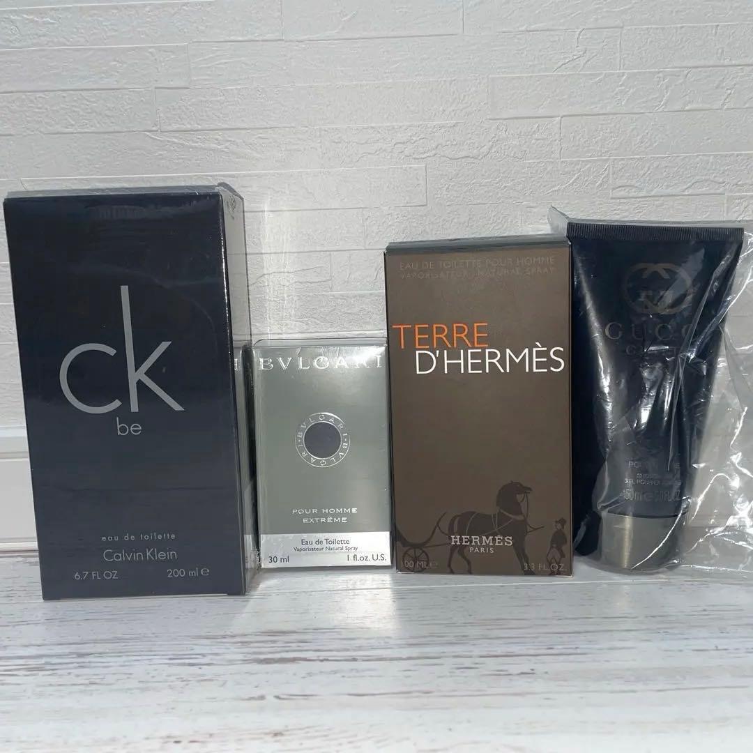 ⭐︎4点セット HERMES GUCCI BVLGARI 香水