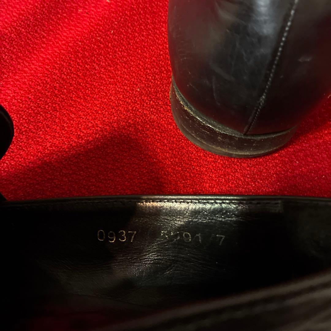 PRADA ブラック レザー ローファー