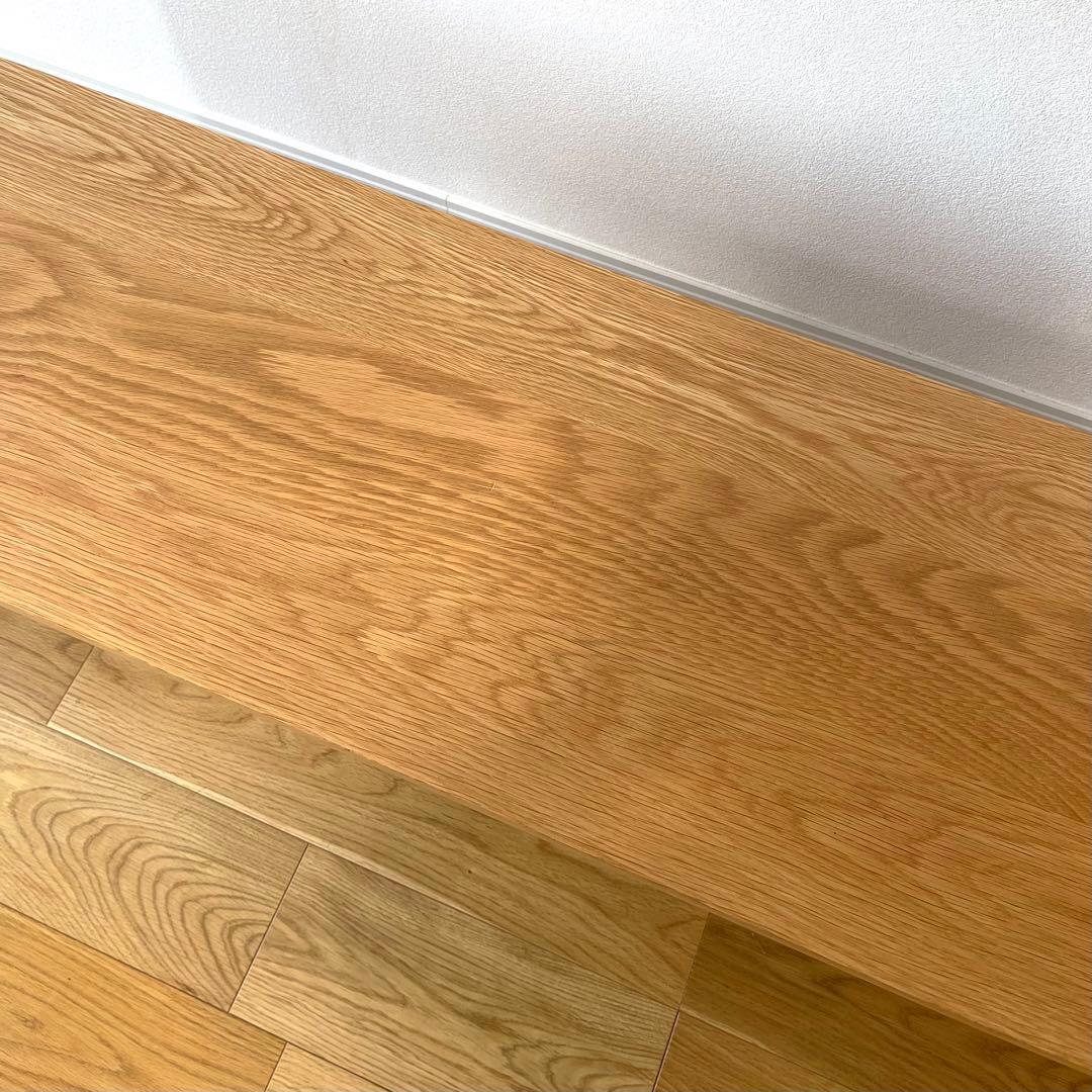 【無印良品】オーク　無垢材　木製ベンチ　2021年購入　幅150x奥39x高41