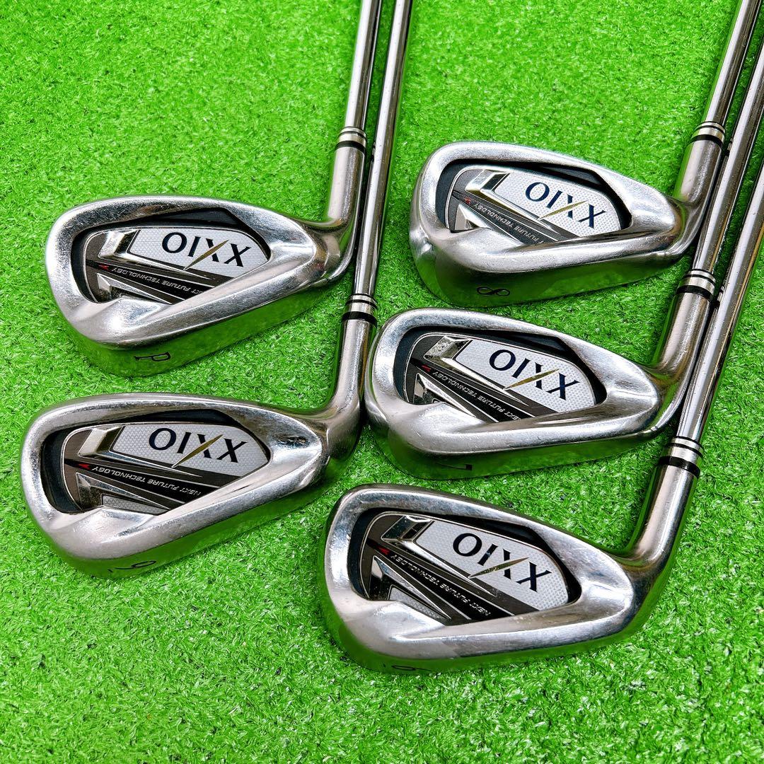 【左利き/レフティ】ゼクシオ XXIO 7代目 アイアンセット5本 S 初心者