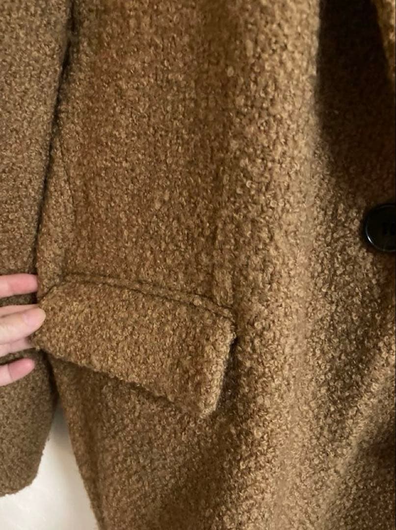 clane×広瀬すず　mix color over coat