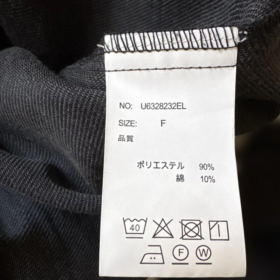 ユニバーサルオーバーオール　黒　オーバーオール　サロペット カレンソロジー