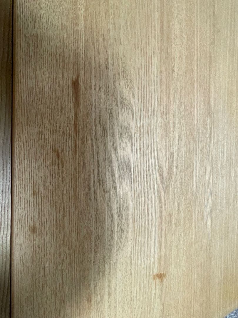 無印良品　タモ材　三段チェストワイド