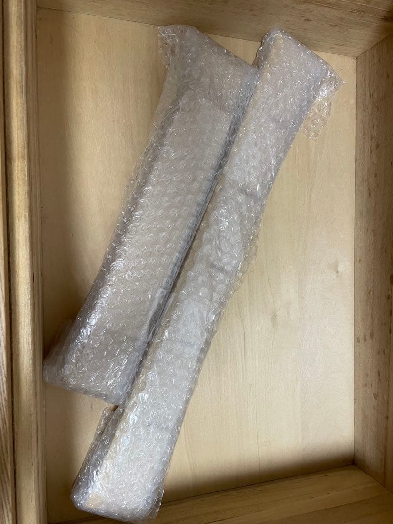 無印良品　タモ材　三段チェストワイド