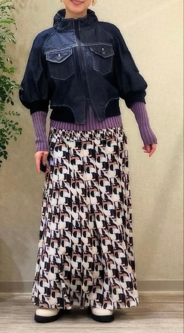 プライド・ディープブルー デニム ジャケット