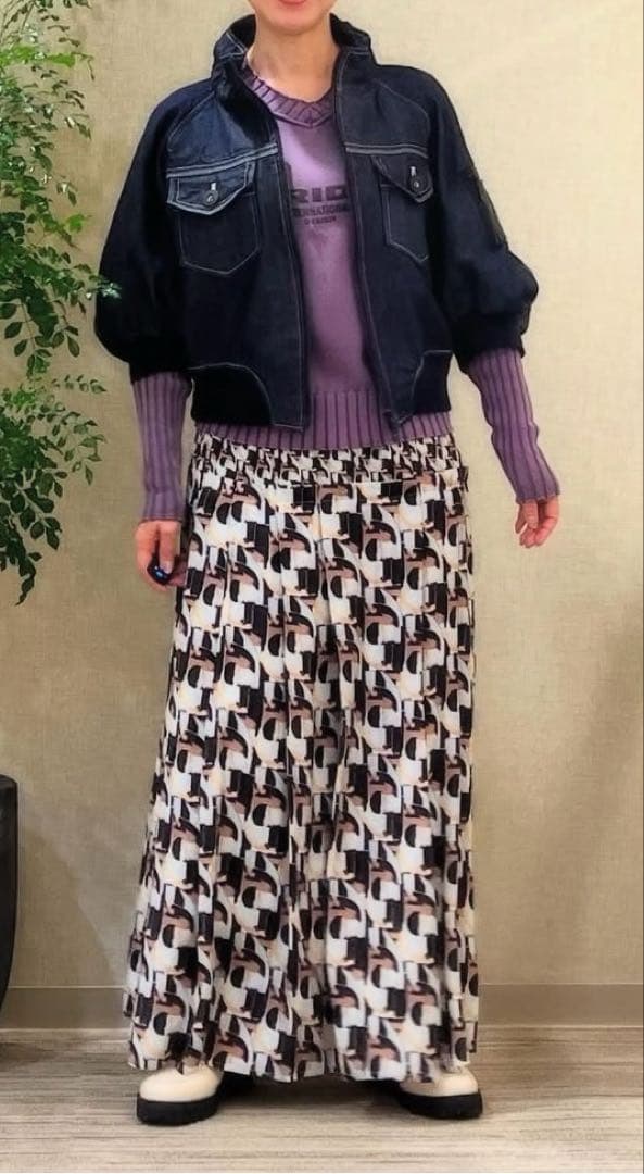 プライド・ディープブルー デニム ジャケット