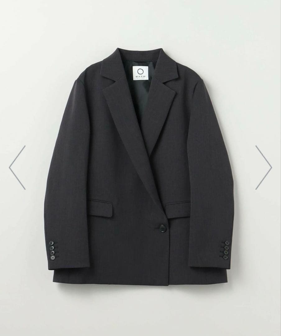 marw バックアシメントリージャケット　36