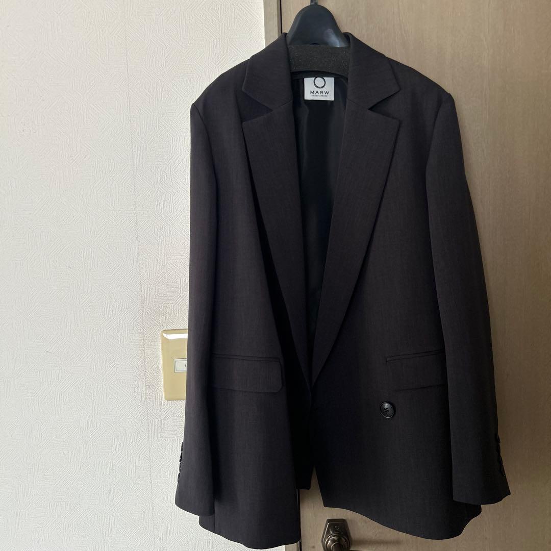 marw バックアシメントリージャケット　36