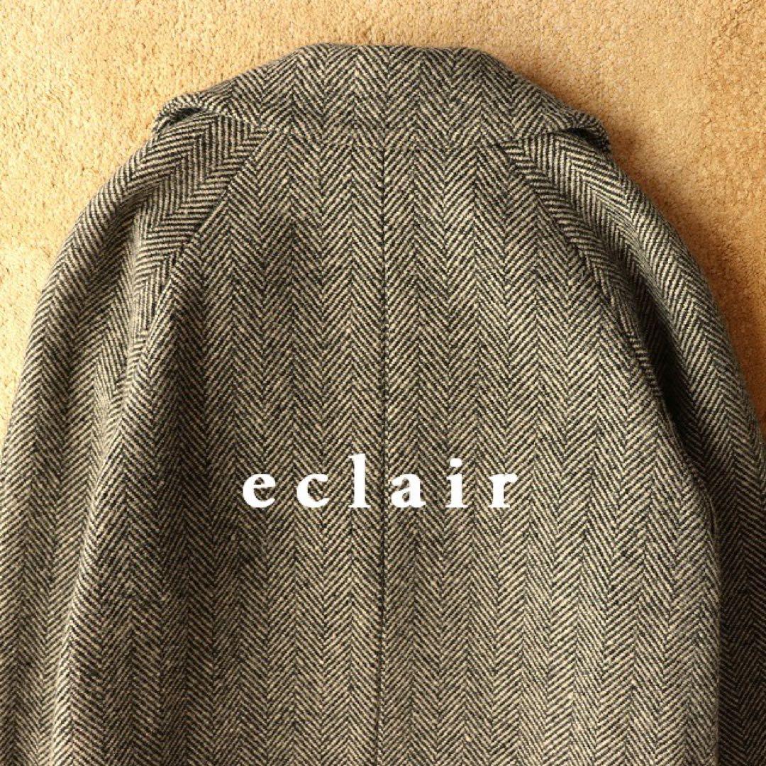 2017 マーガレットハウエル ネップヘリンボーン ラグランコート 伊藤まさこ