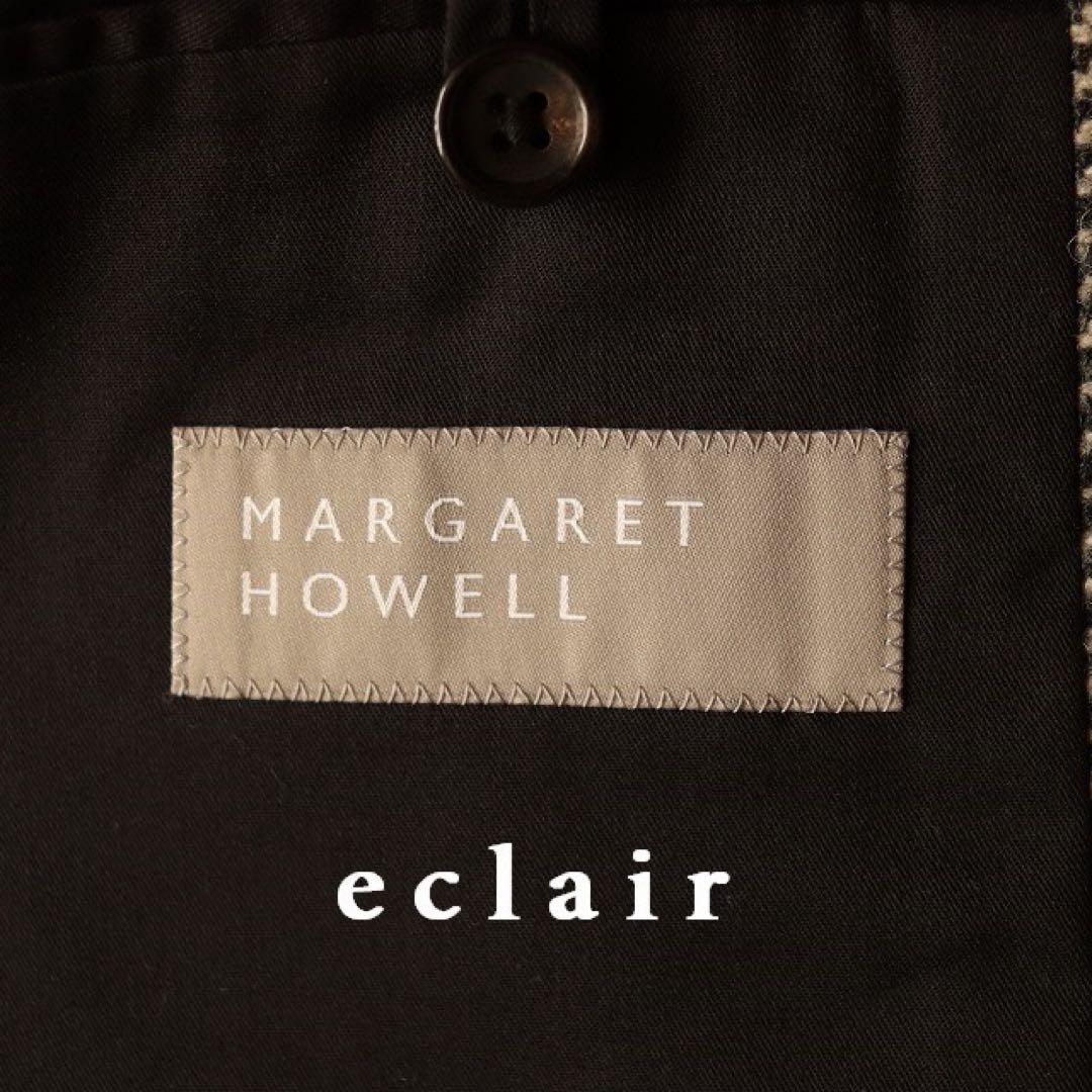 2017 マーガレットハウエル ネップヘリンボーン ラグランコート 伊藤まさこ