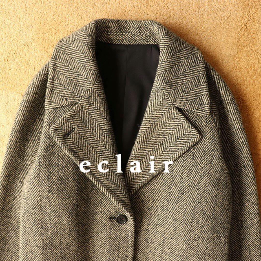 2017 マーガレットハウエル ネップヘリンボーン ラグランコート 伊藤まさこ