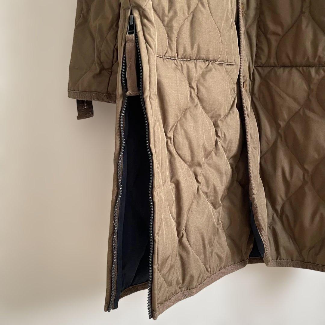 TAION タイオンミリタリー キルティング ダウンコート