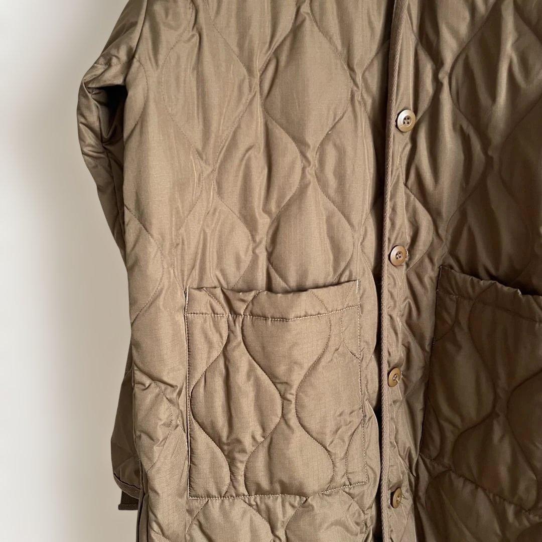 TAION タイオンミリタリー キルティング ダウンコート