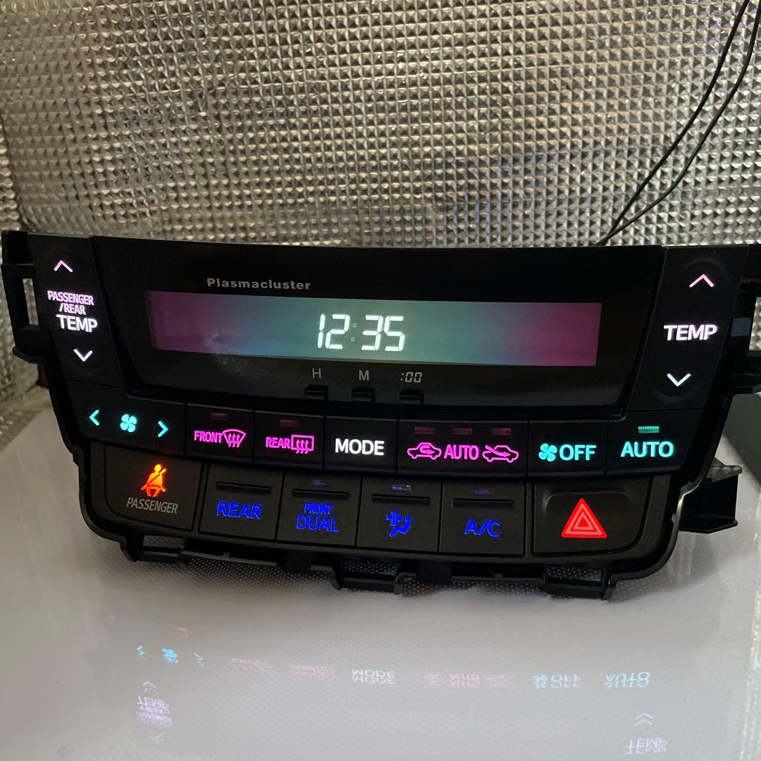 前期用　20系 アルファード、ヴェルファイア エアコンパネル LED交換完成品